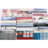 GB collection of around 24 mint stamp presentation packs spanning 2006-2008 including #407 James