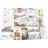 A collection of over 200 postcards of mixed interest, postcards including Anna Lowe, Fred Spurgin,