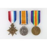 Medals of 18658 Private Robert Hunter Taylor of the 2nd Battalion King's Own Scottish Borderers KOSB