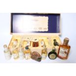 HIGHLAND DISTILLERS, a centenary (1887-1987) gift set of miniatures and chocolates to include