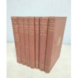 HARLEIAN SOCIETY.  London Church Registers. 7 various vols. Quarto. Orig. brown cloth. 1895-1917.