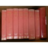 Victoria History of the County of Lancashire. 8 vols. Folio. Orig. red cloth. 1966.