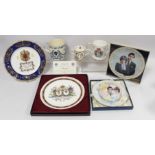 Six items of commemorative ware for the Royal Wedding of Charles Prince of Wales and Lady Diana