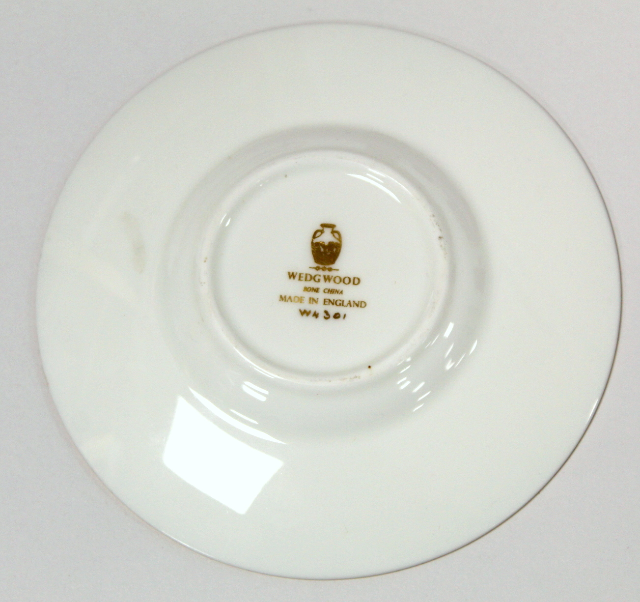Set of six Wedgwood bone china "Astbury" pattern coffee cups and saucers with black and gilt - Bild 9 aus 11
