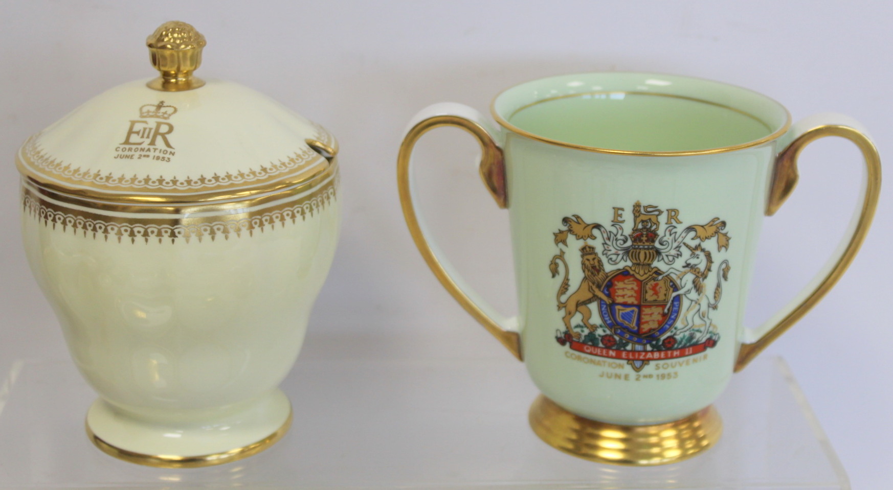 Eleven items of commemorative ware for the Coronation of Queen Elizabeth II 1953 comprising - Image 5 of 10