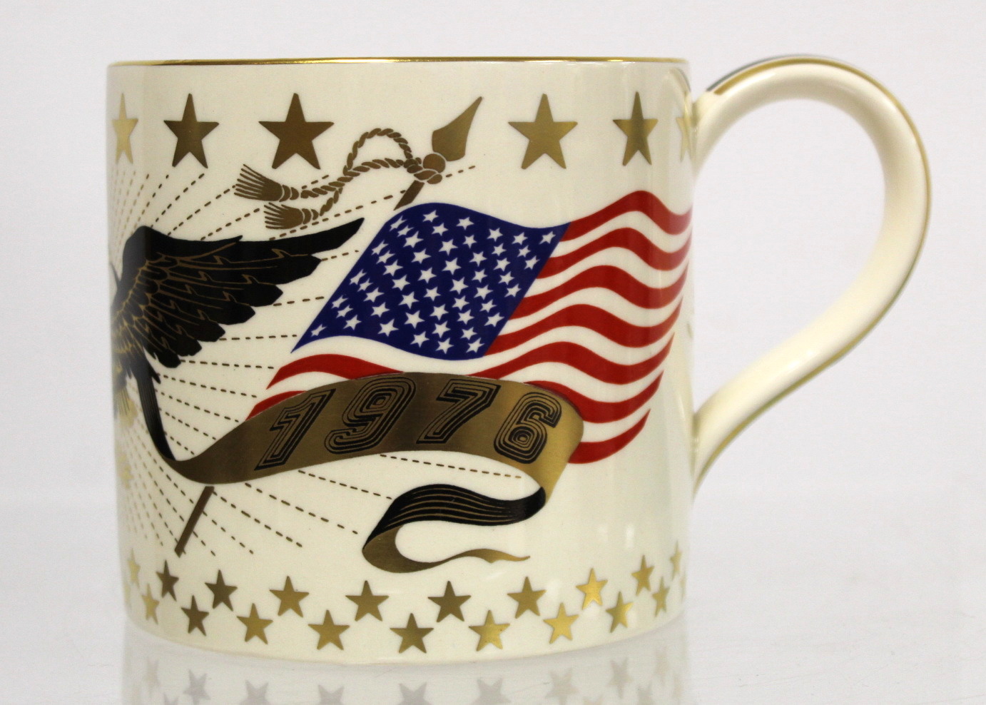 Wedgwood commemorative one pint mug for the American Bicentennial of Independence, designed by - Bild 2 aus 8