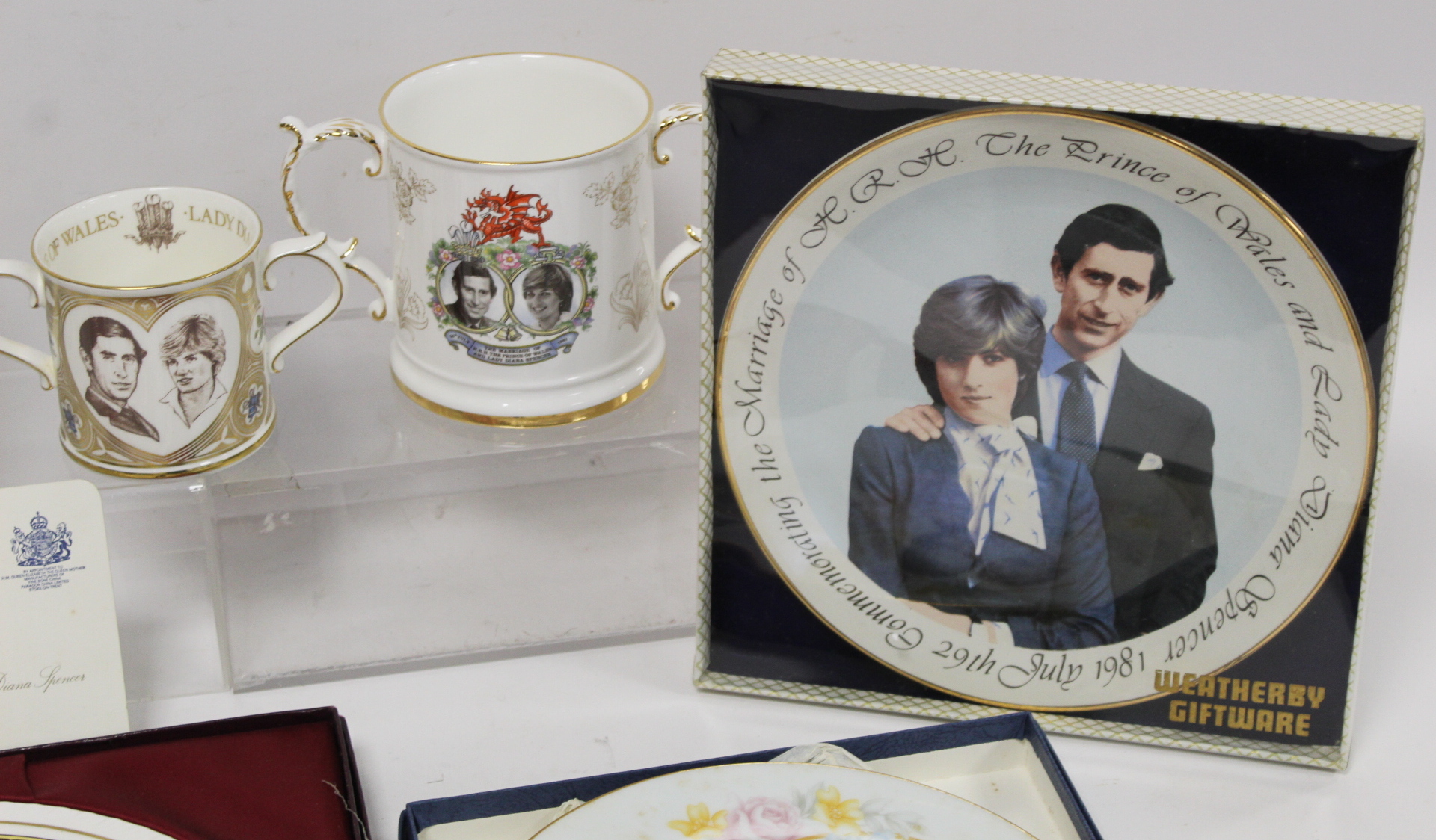 Six items of commemorative ware for the Royal Wedding of Charles Prince of Wales and Lady Diana - Bild 3 aus 6