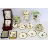 Eleven items of commemorative ware for the Coronation of Queen Elizabeth II 1953 comprising