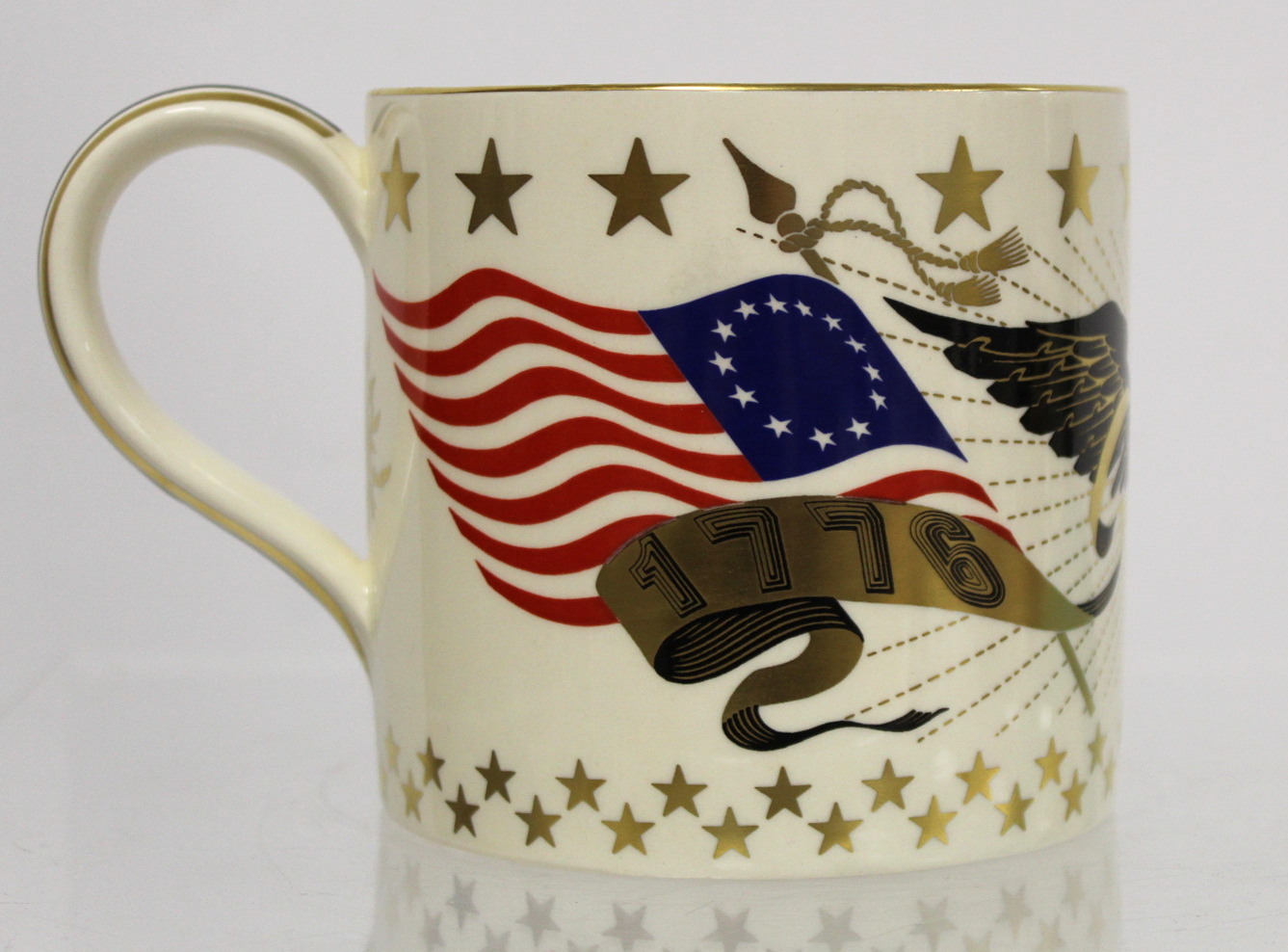 Wedgwood commemorative one pint mug for the American Bicentennial of Independence, designed by - Bild 4 aus 8