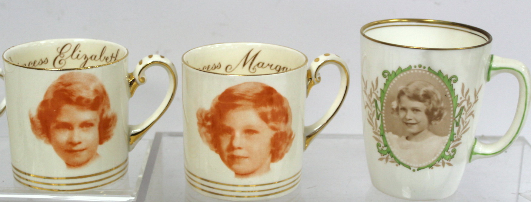 Collection of commemorative ware for Princess Elizabeth and Princess Margaret, comprising: Paragon - Bild 4 aus 7