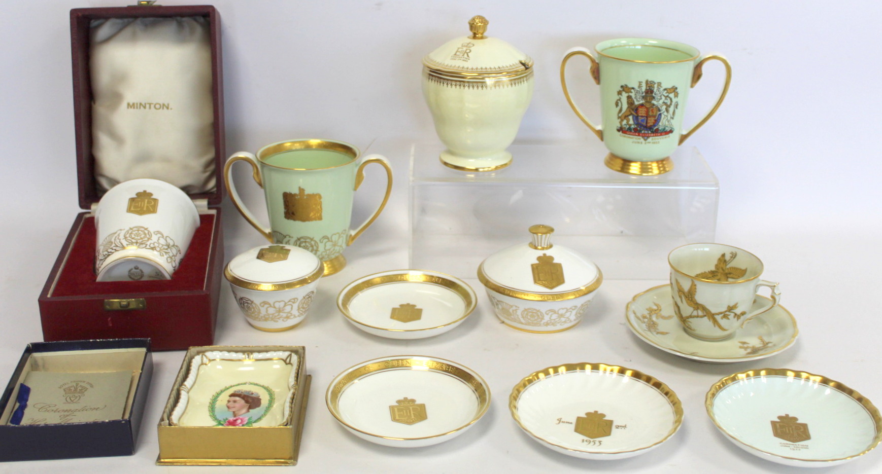 Eleven items of commemorative ware for the Coronation of Queen Elizabeth II 1953 comprising - Image 2 of 10