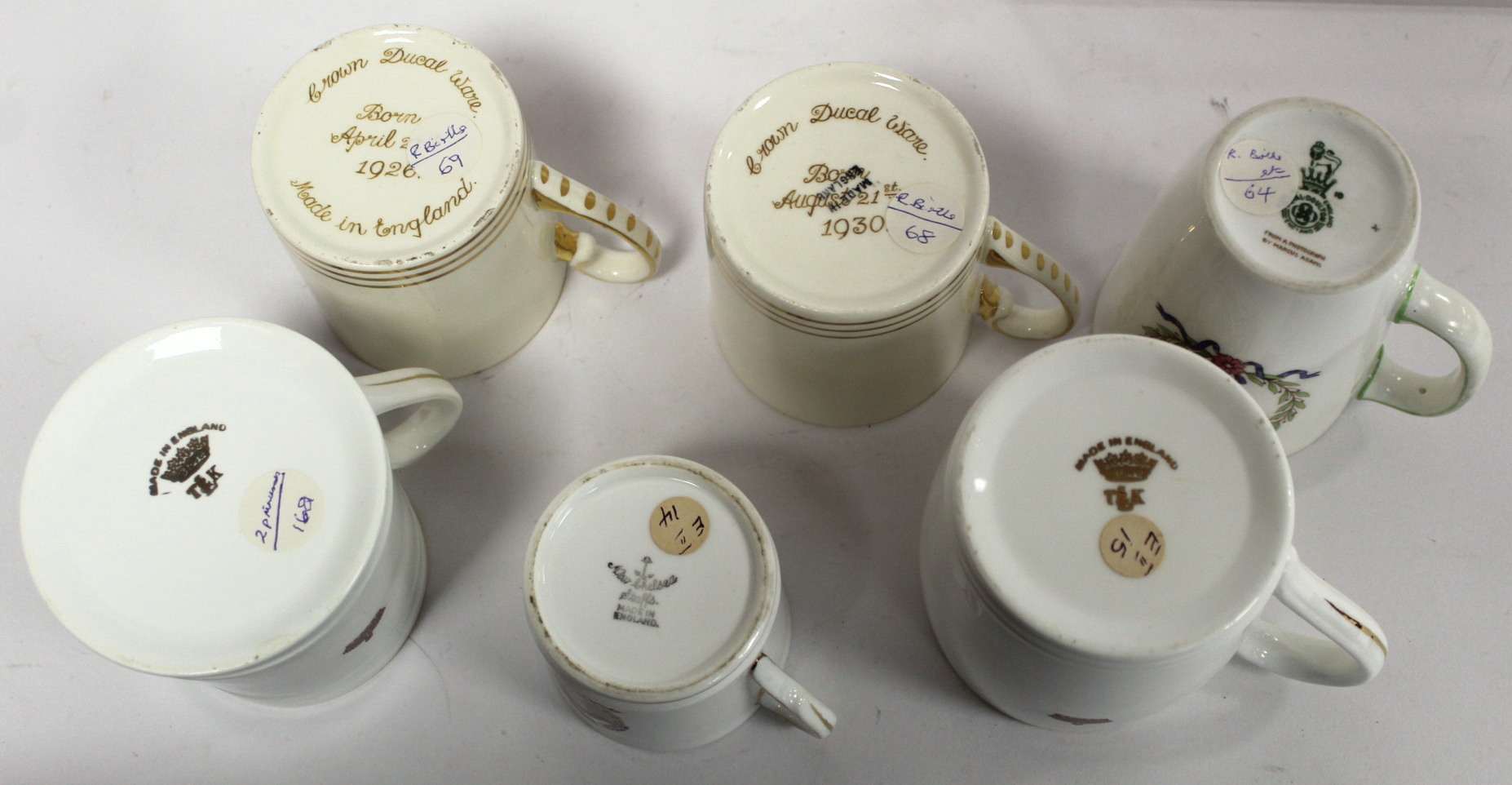 Collection of commemorative ware for Princess Elizabeth and Princess Margaret, comprising: Paragon - Bild 7 aus 7