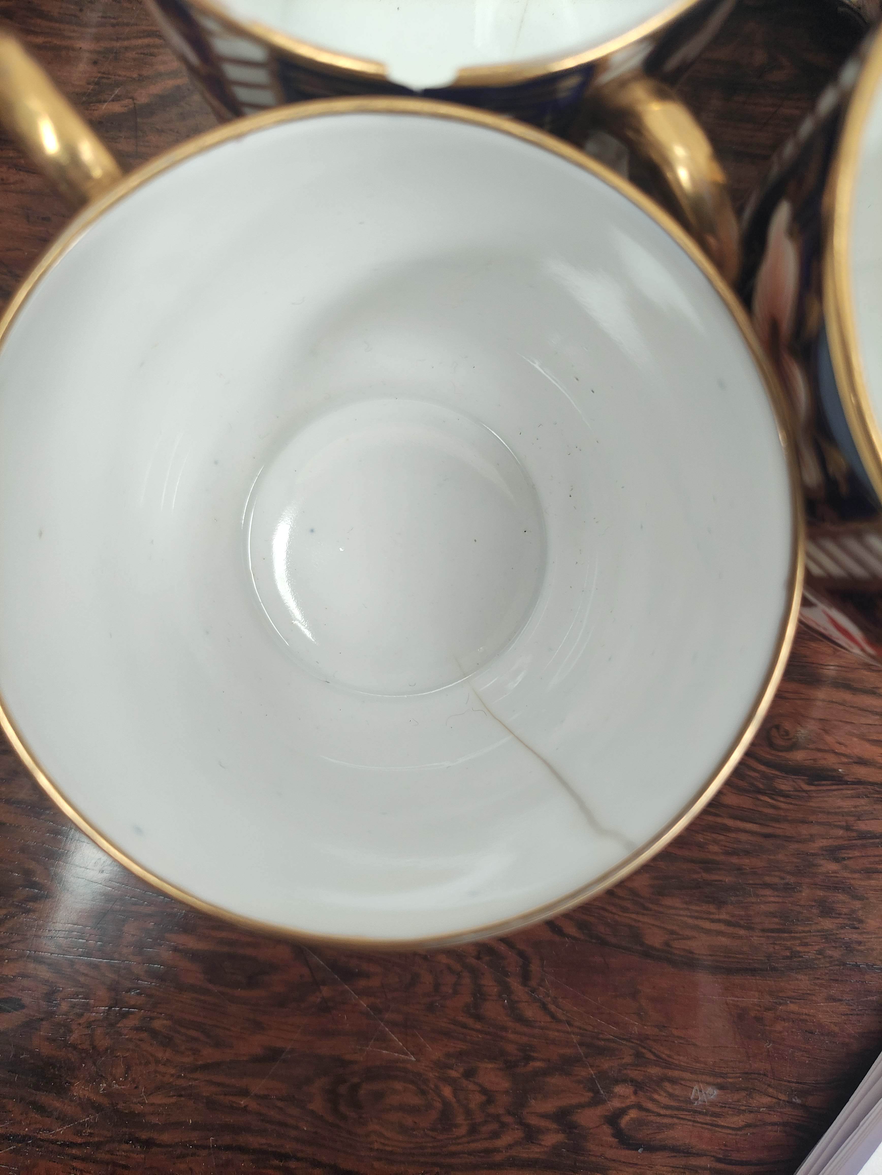 Eighty-six piece Royal Crown Derby Imari bone china part tea and coffee set, pattern 2451, - Bild 5 aus 8