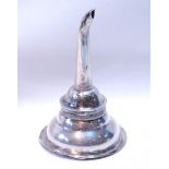 Silver wine funnel with thread edges, 1802, 56g, 1½oz.