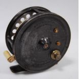 Fishing interest: Hardy Bros 'The Silex Major' reel, nos. 2206 21131 and 4163, with ivorine handle.