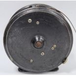 Fishing interest: Hardy Bros 'The St John' fly reel, patent no. 9261.