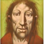 Peter Howson OBE (Scottish Born 1958) ARR Framed oil of board, signed 'Untitled Portrait' 22cm X