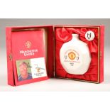 25th anniversary Manchester United European champions cup decanter certificate 066, in