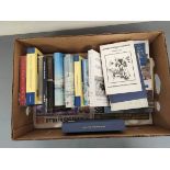 Polar Exploration & Travel.  A carton of books & softback publications.