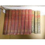 GALT JOHN.  Ringan Gilhaize or The Covenanters. 3 vols. 12mo. Half green calf, gilt backs,