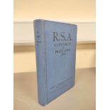 RURAL SERVICE ASSOC. (SCOTLAND).  R.S.A. Catalogue & Price Book. Illus. Orig. blue cloth with some