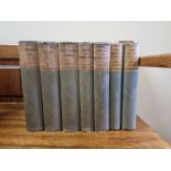 AUSTEN JANE.  The Novels & the Letters ... Collected & Edited by R. W. Chapman. 7 vols. Large