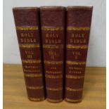 D'OYLY GEORGE & MANT RICHARD (Eds).  The Holy Bible According to the Authorised Version. 3 vols.