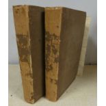 STUART JAMES.  Three Years in North America. 2 vols. Half titles. Fldg. eng. map. Orig. brds.,