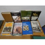 Railways & Railway History.  10 vols. incl. O. S. Nock, Railways of Asia & the Far East, in d.w.,