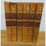 BYRON LORD.  The Works. 6 vols. 12mo. Calf. 1827.