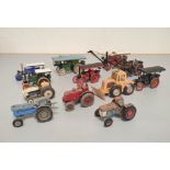 Corgi Toys. Collection of die-cast vehicles to include Burrell Showmans Lightning II Prestons of