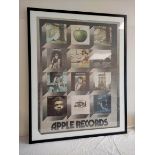 Large Apple Records poster detailing all releases for 1970