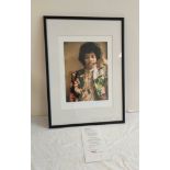 Limited edition Jimi Hendrix photographic print by Rockarchive pencil signed