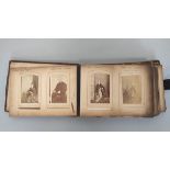 Well filled Victorian photo album of the Congreve family