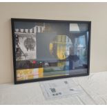 Limited edition Beatles NY 1964 collage print by Angus Vasili Print Club London 1/50 50cm x 70cm