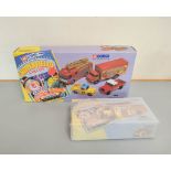 Corgi Toys. Two boxed Chipperfields Circus sets to include a sealed A.E.C Regal Living Quarters