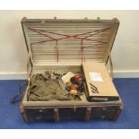 Royal Northumberland Fusiliers. Chest containing the personal effects of Captain M. H Van Gruisen