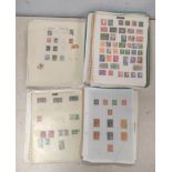 Carton of collector's stamp album sheets comprising of British, commonwealth and world issues to