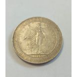 British Asia. 1930 Silver Trade Dollar EX