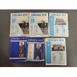 1970-1973 Carlisle United football programmes to include fourteen examples from the 1970-71