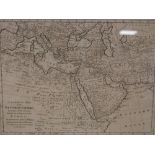 Thomas Bowen (Welsh, c. 1733 - 1790) 18th century hand-engraved 'A Correct Map of the Ottoman