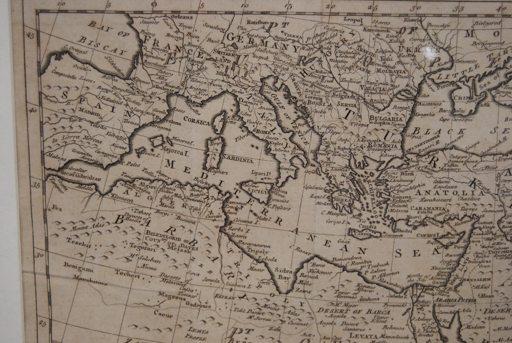 Thomas Bowen (Welsh, c. 1733 - 1790) 18th century hand-engraved 'A Correct Map of the Ottoman - Image 3 of 7