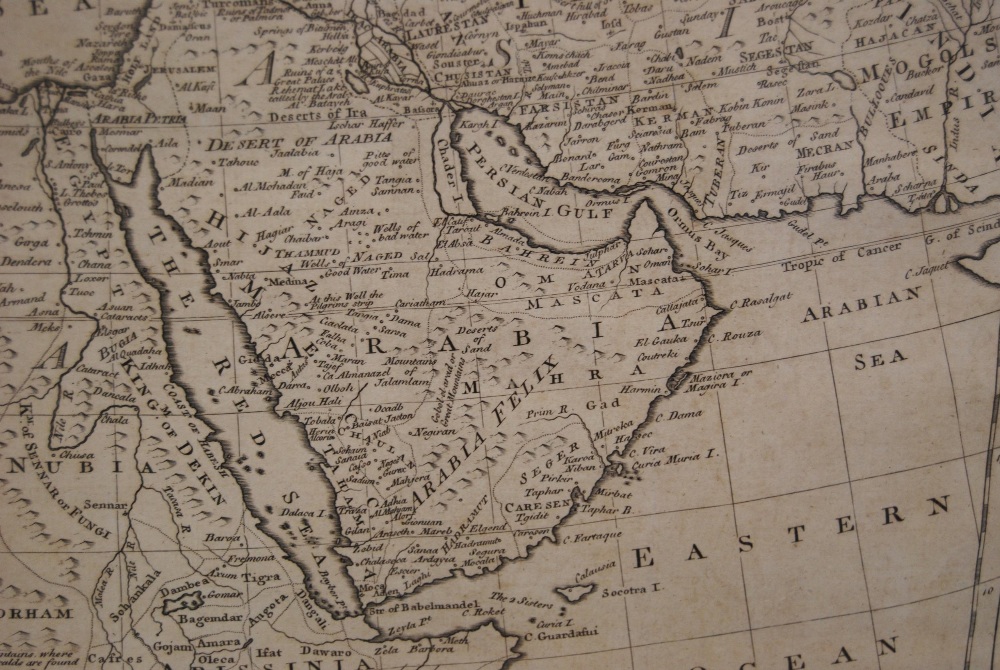 Thomas Bowen (Welsh, c. 1733 - 1790) 18th century hand-engraved 'A Correct Map of the Ottoman - Image 5 of 7