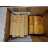 COLE G. D. H.  A History of Socialist Thought. 5 vols. in seven. Orig. red cloth in d.w's. 1960's.