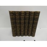 TENNYSON ALFRED.  The Works. 6 vols. Eng. frontis & decs. Dec. green morocco gilt, a.e.g.