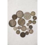 ENGLAND King Charkes II (1660-1685) silver three pence 1681 S3386. George III (1760-1820) silver