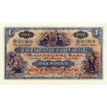 THE CLYDESDALE BANK LIMITED one pound £1 banknote 12th April 1944, Mitchell and Young, B8717019,