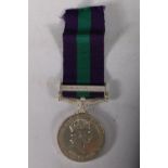 Medal of 23286068 Private R Scott of the King's Own Scottish Borderers comprising Elizabeth II