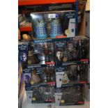 Doctor Who. Limited edition collector figure sets by Character c2018. To include Coal High School,