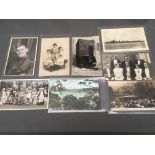 Collection of aroudn 220 postcards of mixed interest including much british topographical, cards